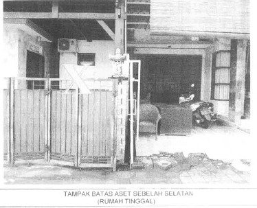 1 BIDANG TANAH DENGAN LUAS 200 M2 BERIKUT BANGUNAN DI KABUPATEN BADUNG 