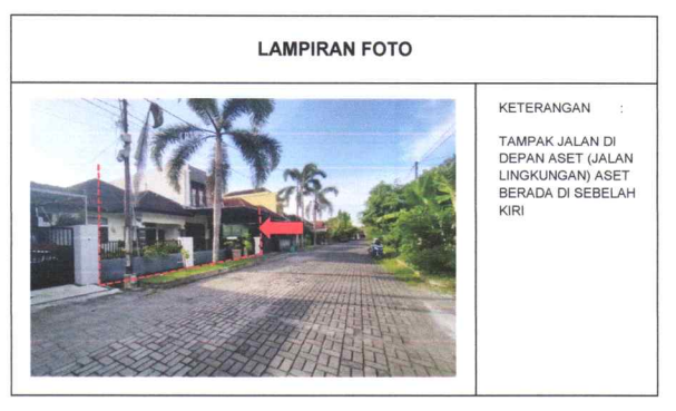 1 BIDANG TANAH DENGAN TOTAL LUAS 200 M2 BERIKUT BANGUNAN DI KOTA MATARAM