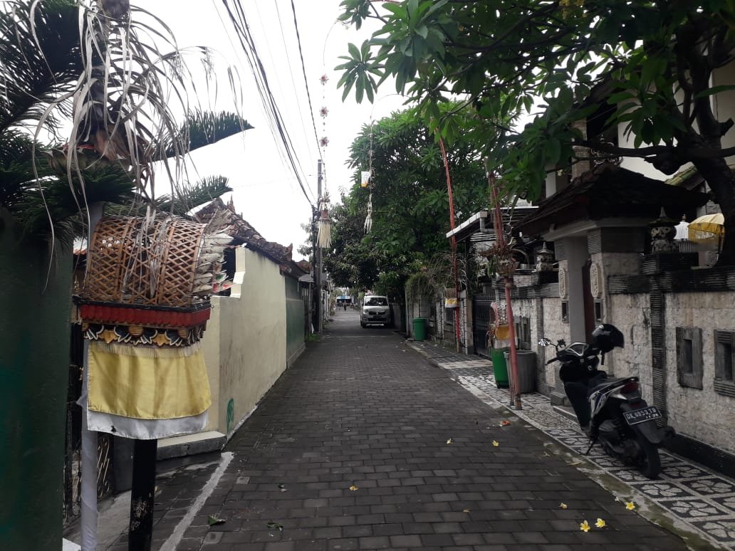 1 BIDANG TANAH DENGAN LUAS TOTAL 250 M2 BERIKUT BANGUNAN DI KOTA DENPASAR 