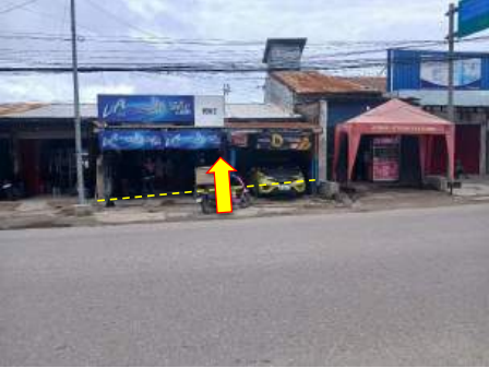 1 BIDANG TANAH DENGAN TOTAL LUAS 256 M2 BERIKUT BANGUNAN DI KOTA KUPANG